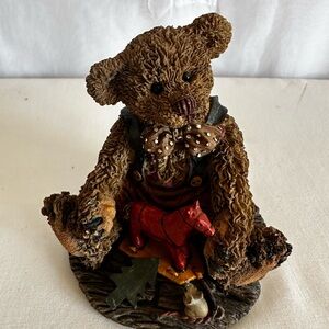 Cottage Collectibles Vintage My Favorite Things Brown Bear Figurine